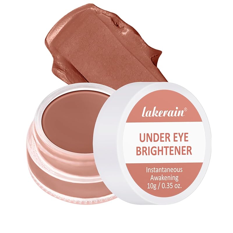 Under Eye Brightener, Concealer Full Coverage for Dark circles, Lightweight Radiant Cream Under Eye Concealer (Light Pink, 1 PC)