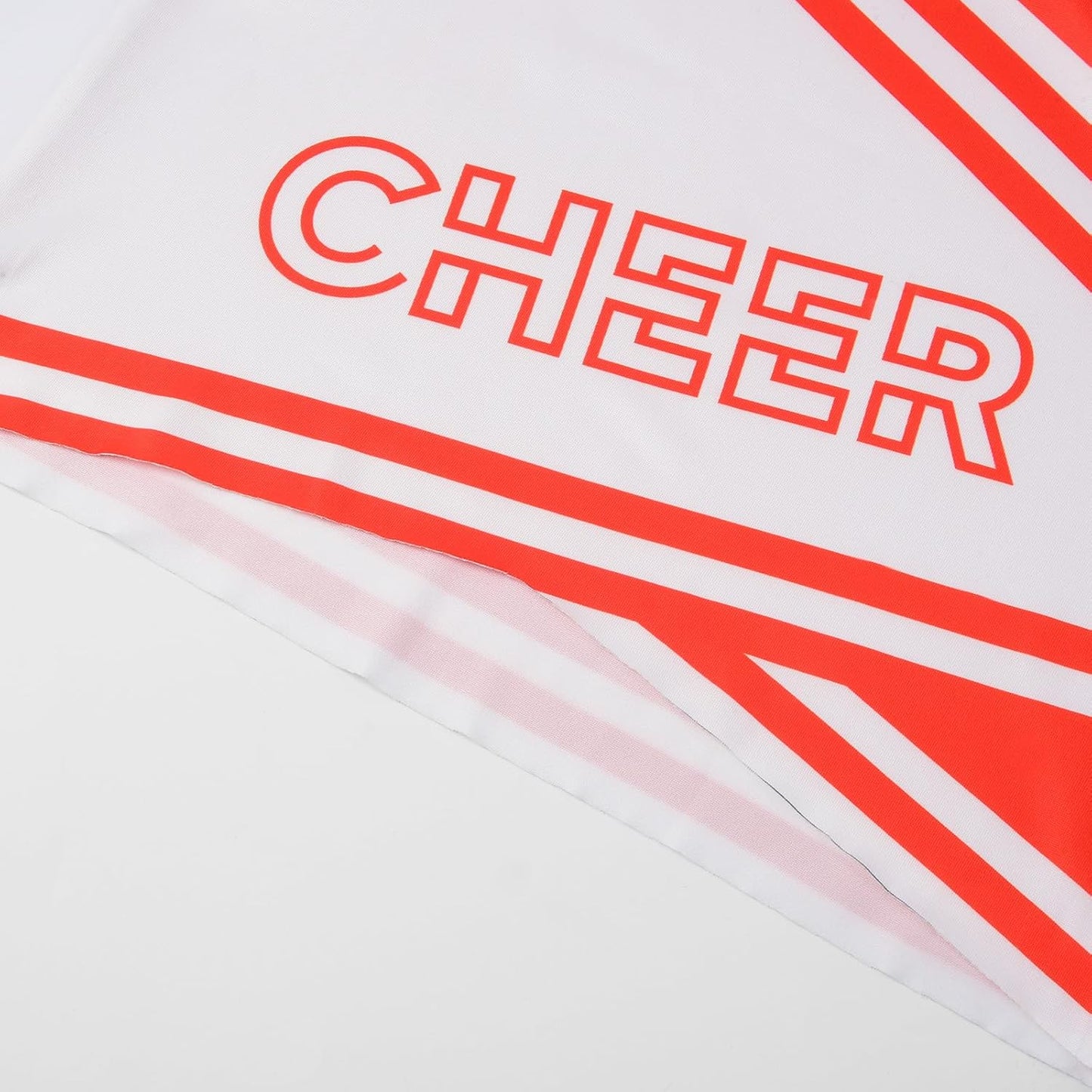 JerrisApparel Cheerleader Costume for Girls Cheer Uniform Dress Up Outfit With Pompoms