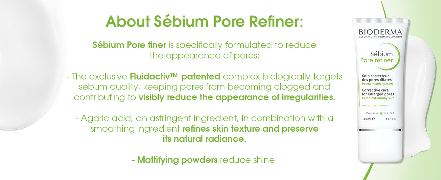 Bioderma - Sébium - Pore Refiner Cream - Tightens Pores