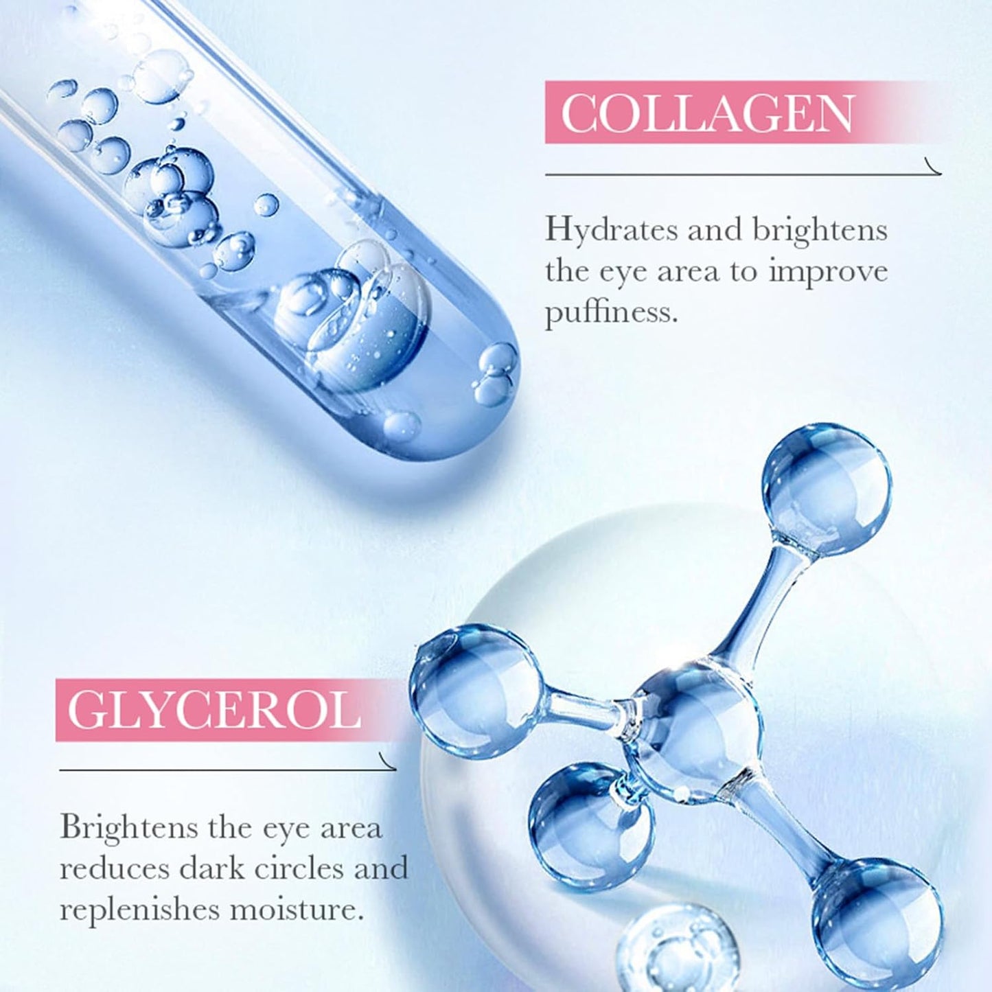 Sakura Eye Masks, 30 Pairs Collagen Gel Under Eye Patches, Crystal Eye Masks Reduce Wrinkles and Dark Circles, Moisturizing & Anti-Aging Reducing Eye Wrinkles Skincare