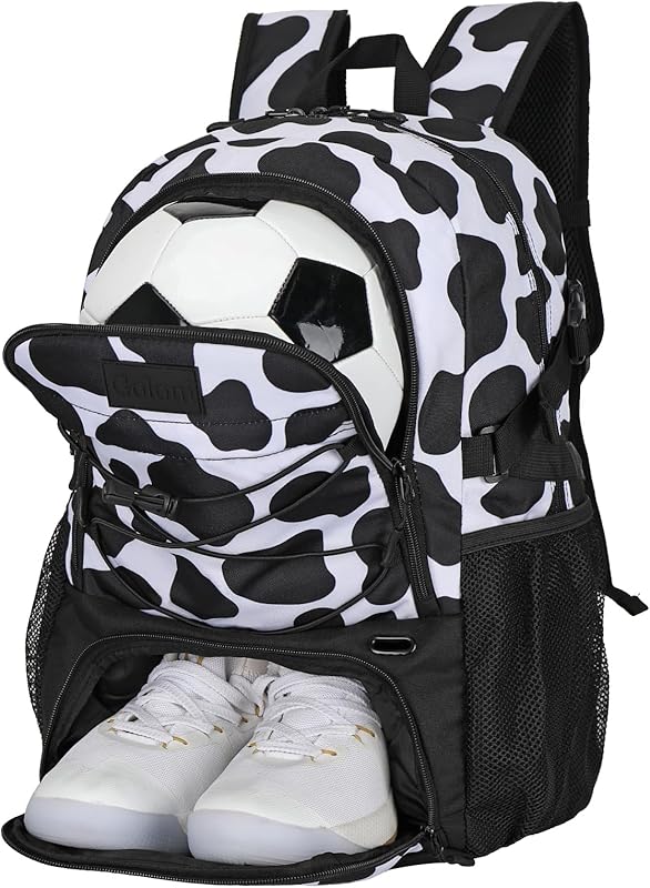 Goloni Soccer Backpack,Basketball Backpack with Ball Compartment & Shoe Compartment,Backpack for Basketball,Soccer