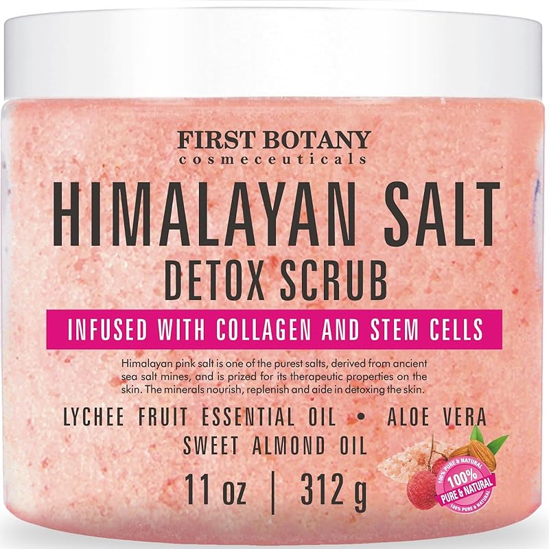 First Botany Cosmeceuticals, 100% Natural Arabica Coffee Scrub with Organic Coffee Coconut & Shea Butter Acne Anti Cellulite & Stretch Mark treatment Spider Vein Therapy, Varicose Veins Eczema, 10 oz
