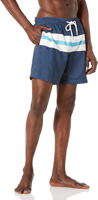 Amazon Essentials Men's 7" Swim Trunk