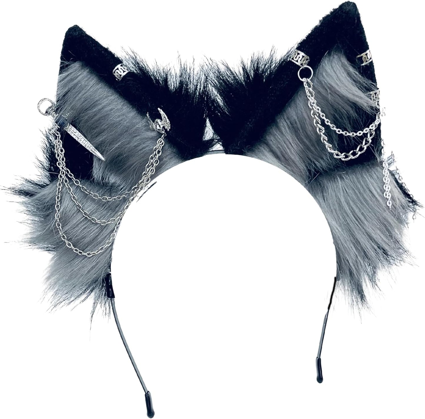 Cat Cosplay Ears Cat Ears Headbands Clips Accessories Punk Gothic Cross EK12-EK28