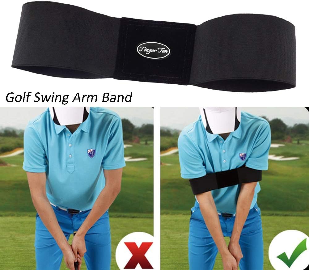 Golf Impact Bags Power Smash Hitting Bag with Arm Band Upgrade Swing Trainer Training Aids Waterproof Durable Gifts for Men Women Golf Impact Bags