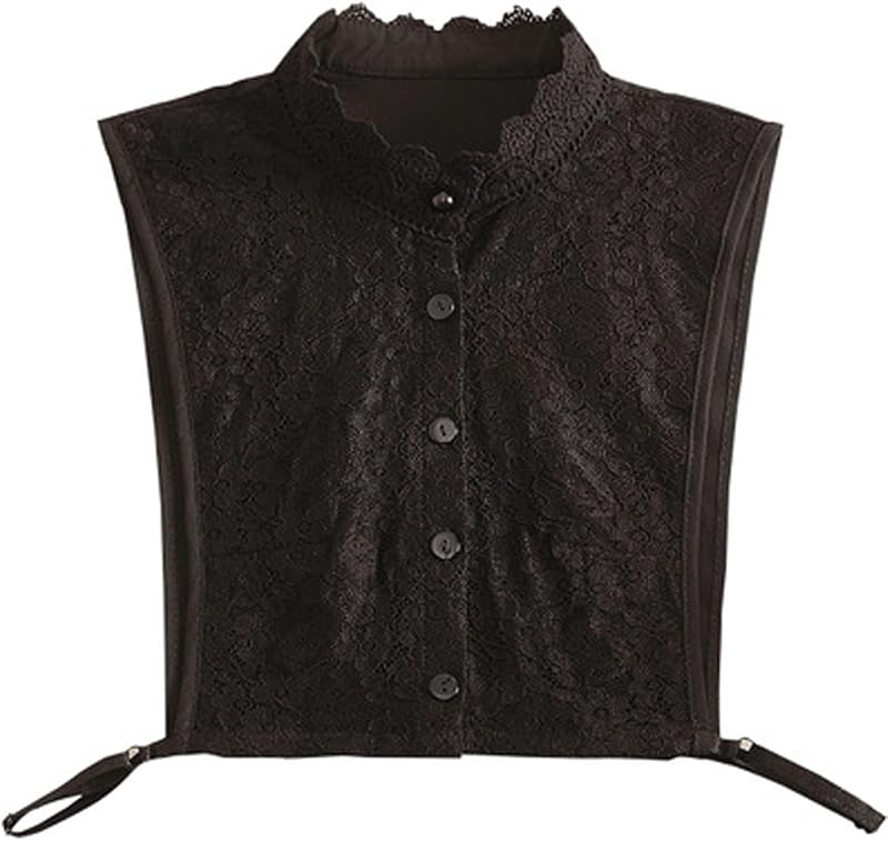 Fake Collar, Women Detachable Dickey Collar False Collar for Dresses Blouse Sweater