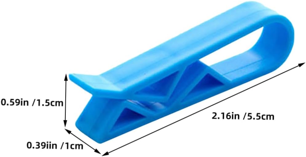 Unomor Kitchen Clips for Bags 40 Pcs Trash Bag Clips Heavy Duty Sealing Clips Bag Holder Clips for Trash Cans