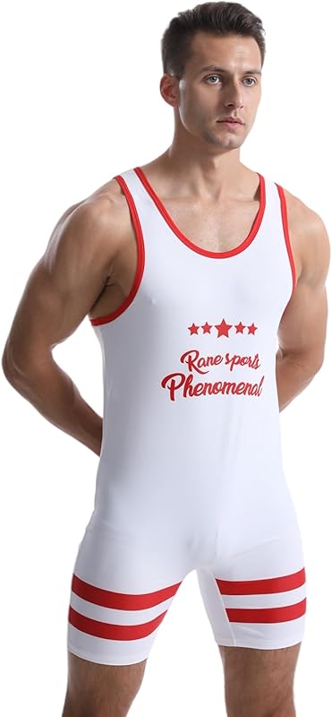 Men's Wrestling Singlets Athletic Supporters Sport Bodysuit Sleeveless Training Leotards Weightlifting Jumpsuits
