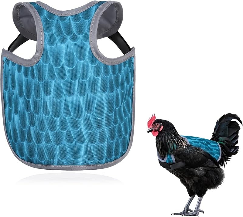 Chicken Saddle for Hens - Chicken Aprons for Hens With Adjustable Straps, Chicken Aprons & Vest Jacket for Hens