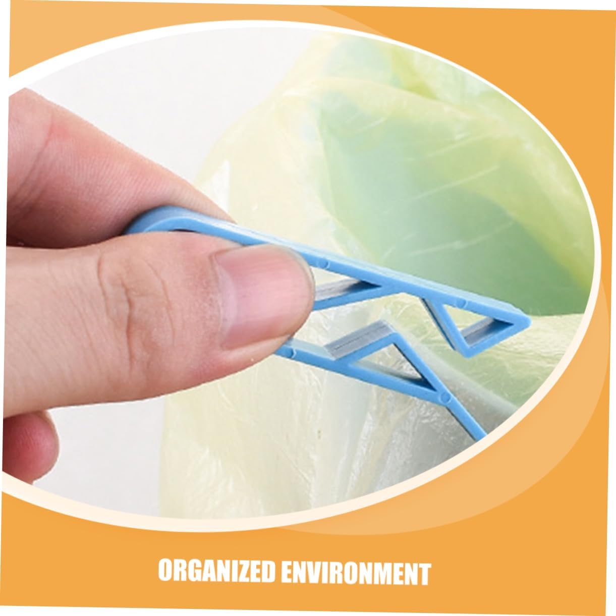 Unomor Kitchen Clips for Bags 40 Pcs Trash Bag Clips Heavy Duty Sealing Clips Bag Holder Clips for Trash Cans