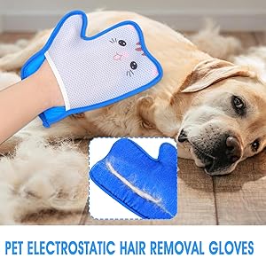 フェルケアシューズインノバティブのTwo-wayデザインスクラビングムーブメントペットファーケアグローブ|AnimalのFor hair removalのSoftらかいSoftらかいHandbag Removal|CatとFor DogsのCatのHandbag