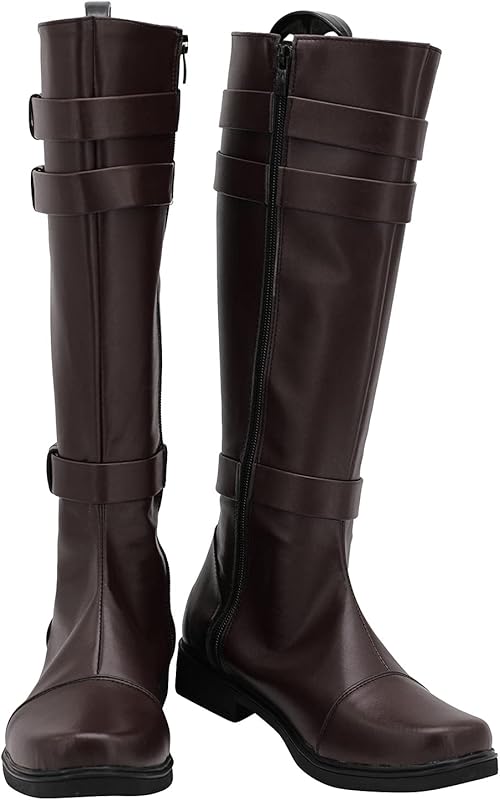 Adult's Knee High Cosplay Shoes Pirate Boot Halloween Costume Shoes