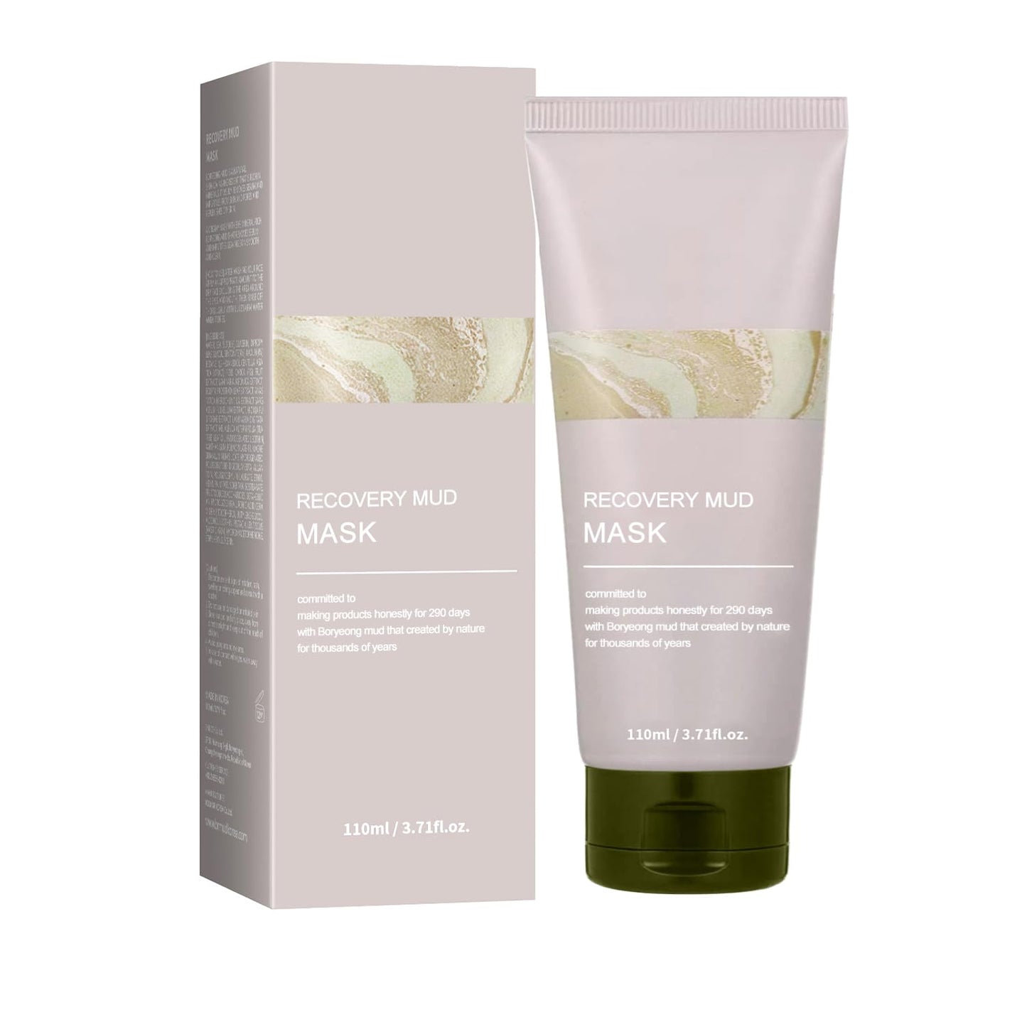 Recovery Mud Mask, Relief Mud Mask for Face Hydrating & Moisturizing Deep