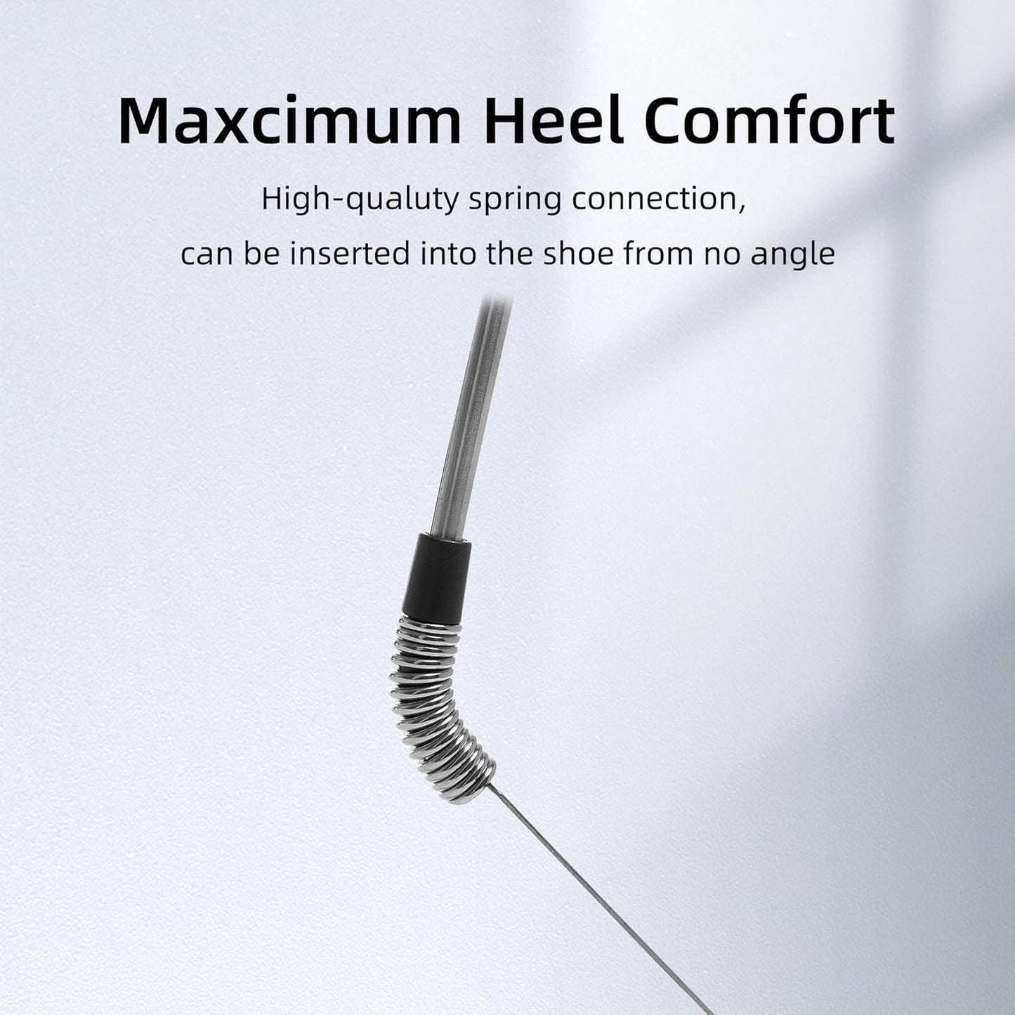 Fanwer Extendable Shoe Horn Long Handle for Seniors, Twist to Lock, 16" to 31"Adjustable, Stainless Steel Telescopic Shoehorn for Men Women, Metal Travel Shoe Horn, Shoe Helper Tool