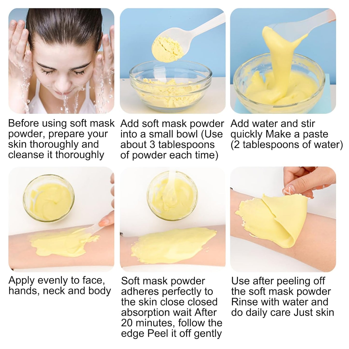 Jelly Masks Powder for Facials Professional,Hydrating Gel Powder For Facial Mask,Jelly Mask Peel-Off Face Mask for Women,Moisturizing Jelly Mask for Face Skincare,8.8 Oz(24K Gold