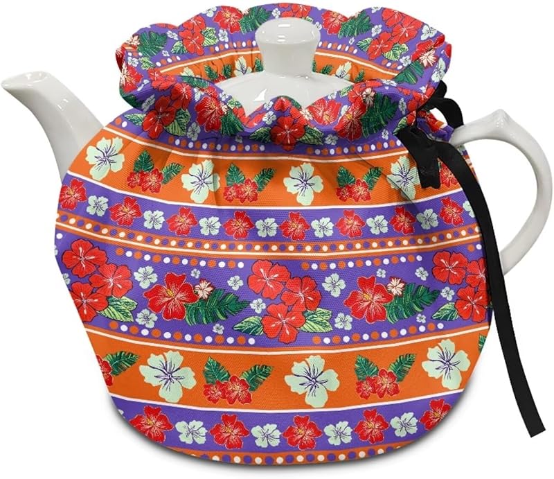 Teapot Thermal Cover Bohemian Mandala Print Tea Cozy for Tea Pot Insulated Suitable for Protecting Kettle Coffee Pot Breakfast Insulated Kitchen Coffee Table Decorative Accessories