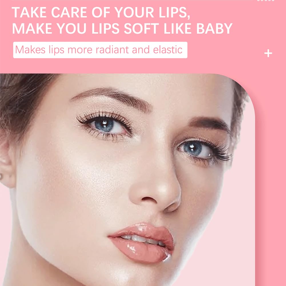 Hydrating Lip Glow Oil, Plumping Lip Oil, Tinted Lip Balm Lip Care, Transparent Toot Lip Oil, Moisturizing Lip Gloss, Non-Sticky Long Lasting Lip Oil Gloss, Lip Plumper Gloss (Pink)