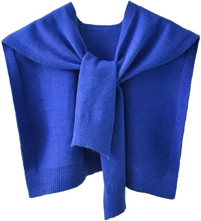 Sweater Shawl Wraps for Women Sweater Knitted Knotted Shawls Travel Casual Scarf Cape Shoulder Tops Fashion Wrap