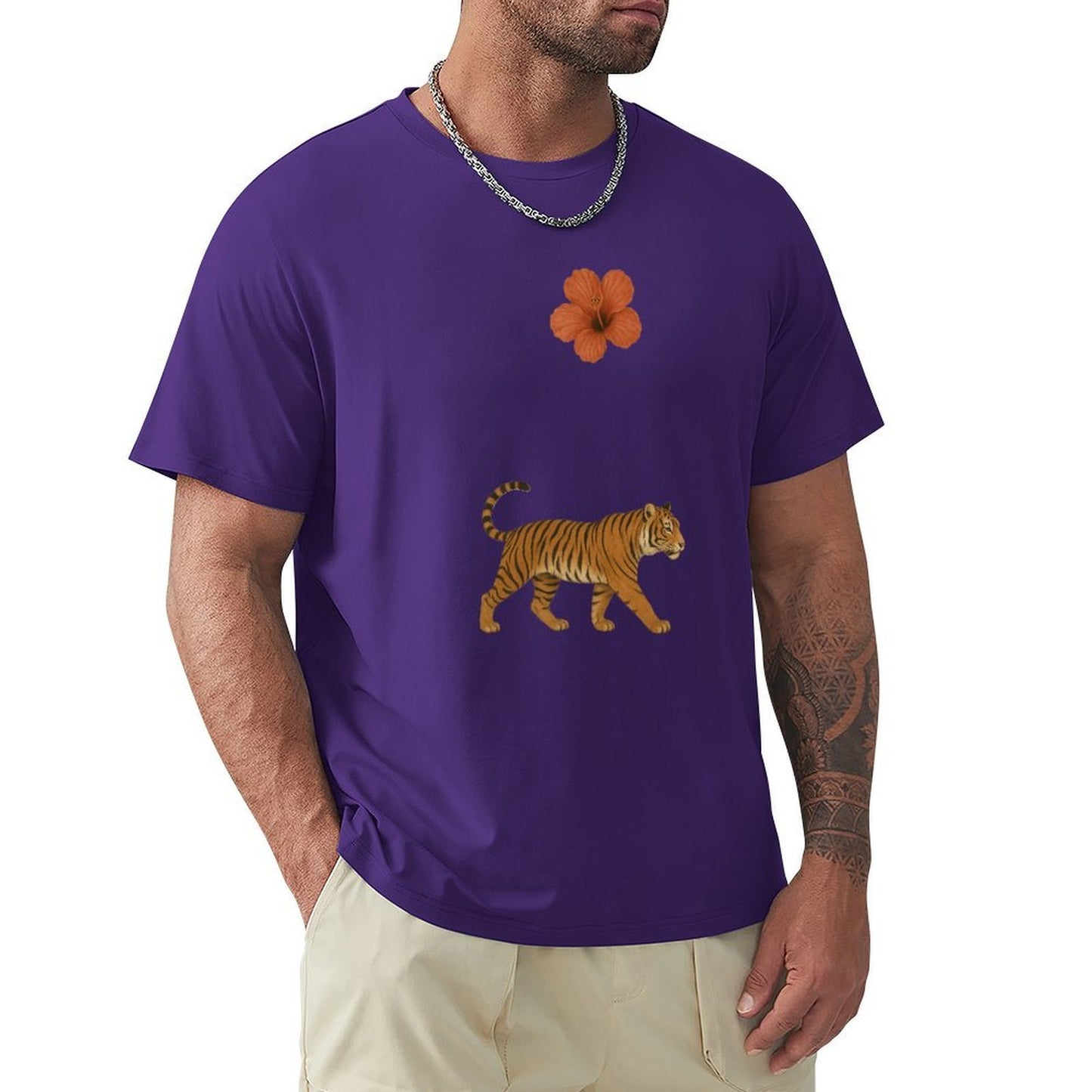 ,Men's Cotton Short-sleeved T-shirt, Breathable Loose-fitting Casual Summer Top, Suitable for Outdoor Activities and Daily Comfortable Wear,Men's T-shirt100%cottonz9ogjyd8pjtq