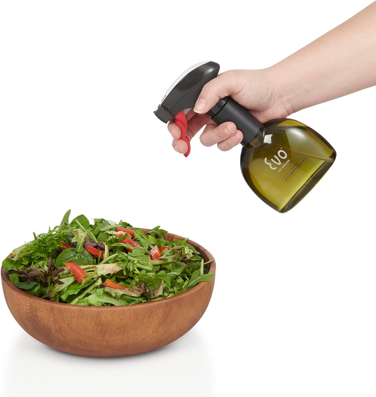 Evo Oil Sprayer Minis, Non-Aerosol for Olive, Cooking Oils, and Vinegars, 8-Ounce Capacity, 1 Each Yellow and Green
