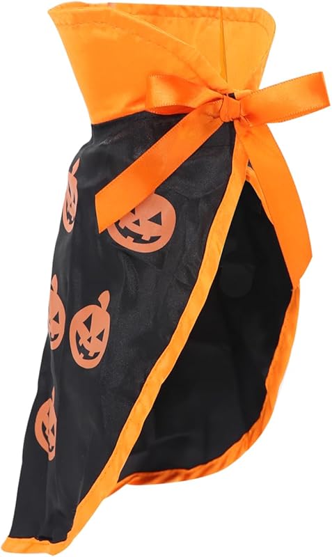 Pet Halloween Vampire Baron Cloak, Festival Cosplay Robe, Pet Halloween Costume Clothes Suit for Medium and Large Cats and Dogs