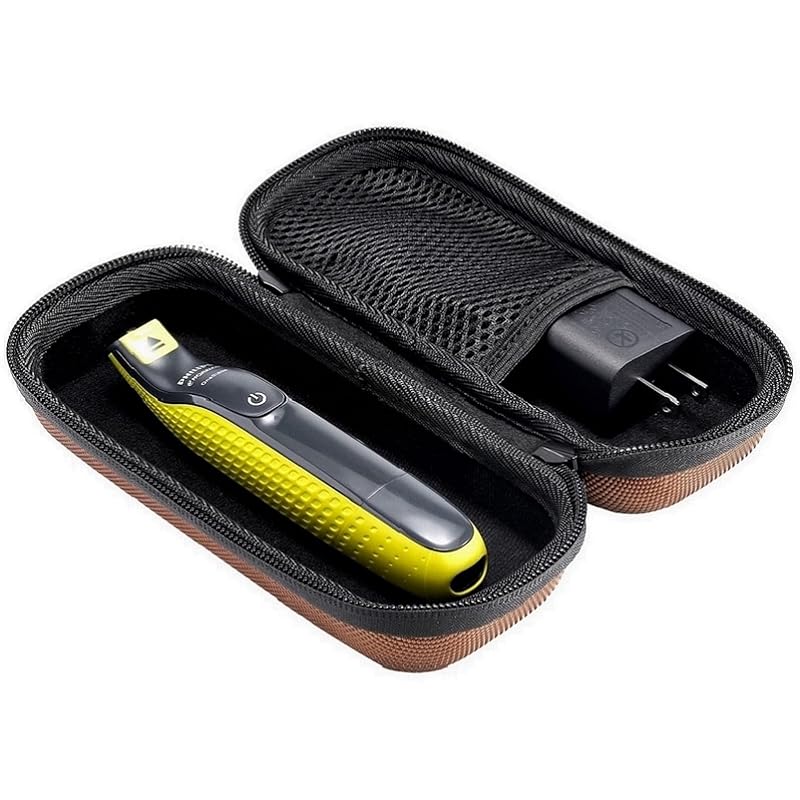 ProCase Hard Travel Carrying Case for Hybrid Electric Trimmer and Shaver, Portable Hybrid Razor Organizer Storage Bag Fit QP2630 QP2620 QP2530 QP2520 and Accessories -Carbon