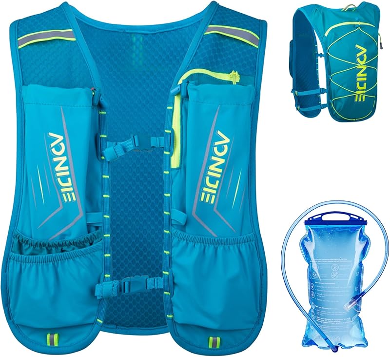 TRIWONDER Running Vest 5L 5.5L Hydration Water Pack Backpack for Women Men Runner Trail Race Marathon Cycling Hiking Jogging