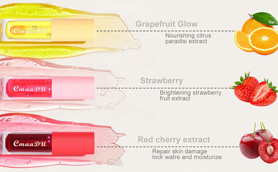 Mysense 6Pcs Lip Gloss Set for Teens, Flavored Color Changing Lip Gloss Pack, Moisturizing Glossy Lipgloss Set for Girls Kids Women