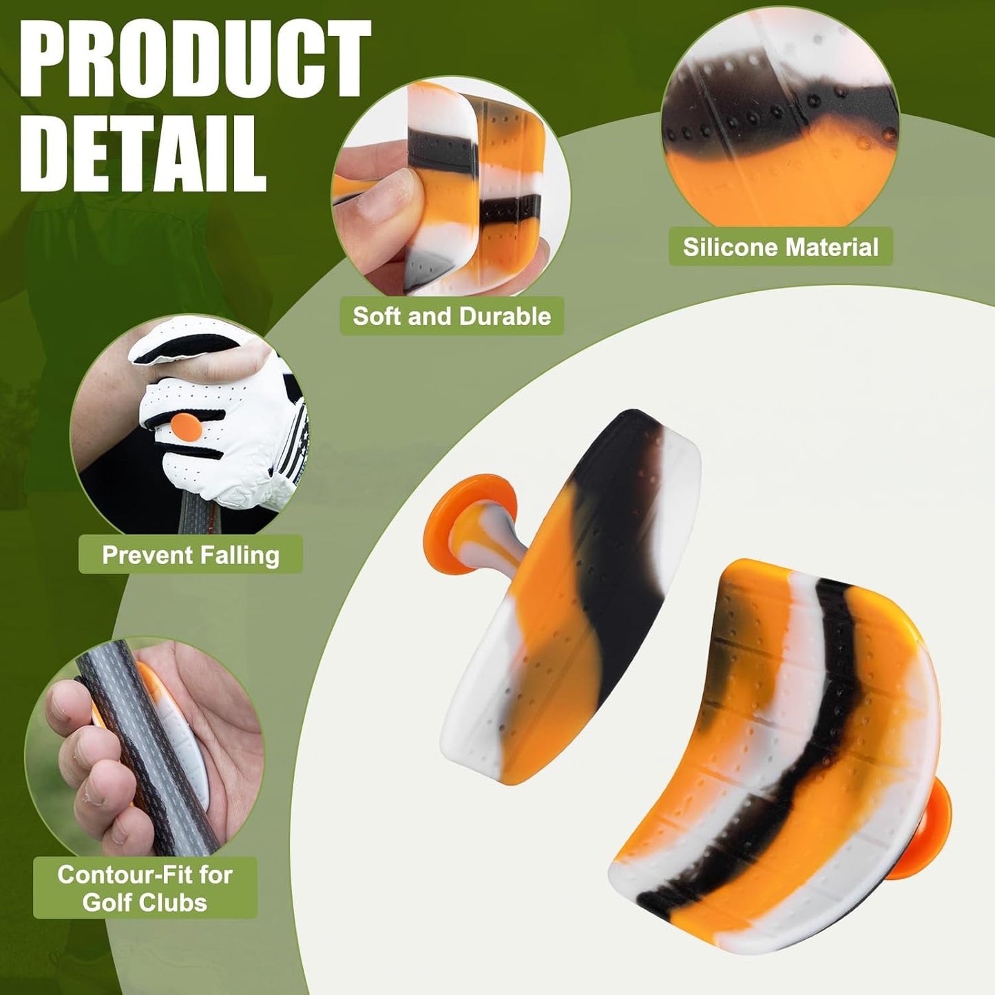 Golf Swing Trainer T Grip Aid, Golf Training Aid Correct Posture Club Swing Grip Pad, Golf Training Accessories - Golfer Beginner Accessories Tee Trainer