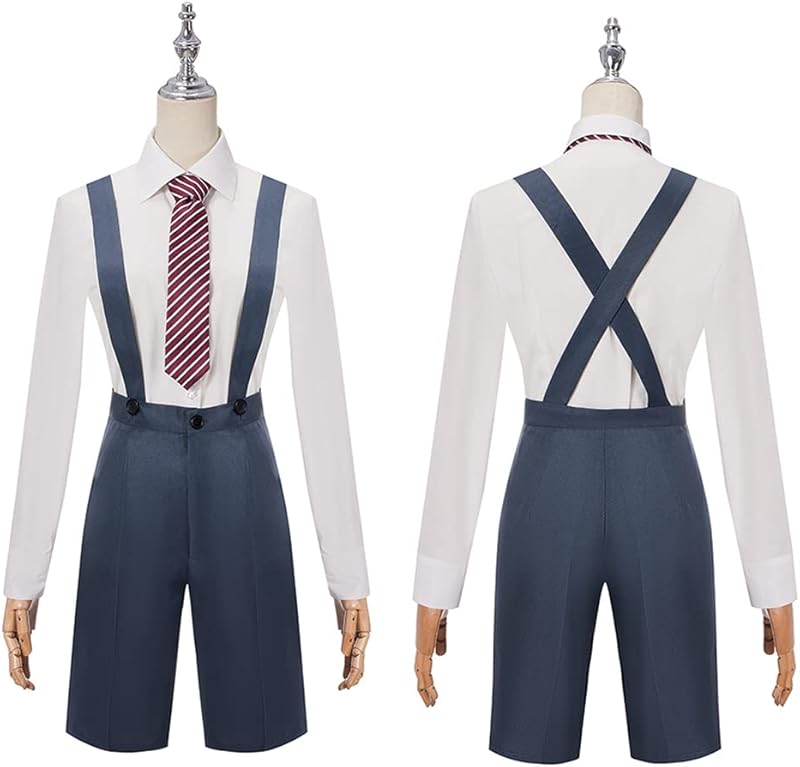 AwwwCos Matilda the Musical Cosplay Costume School Girl Dress Uniform Suit Skirt Tie Halloween Party Outfit Women