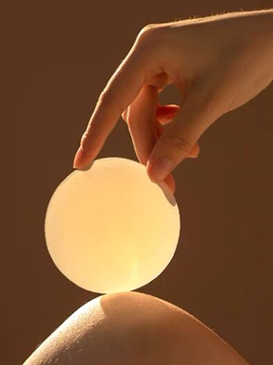 VOCH GALA Nipple Covers 2 Pairs-Seamless and Sheer Adhesive Silicone Nipple Pasties for Women Reusable, Sticky Breast Petals