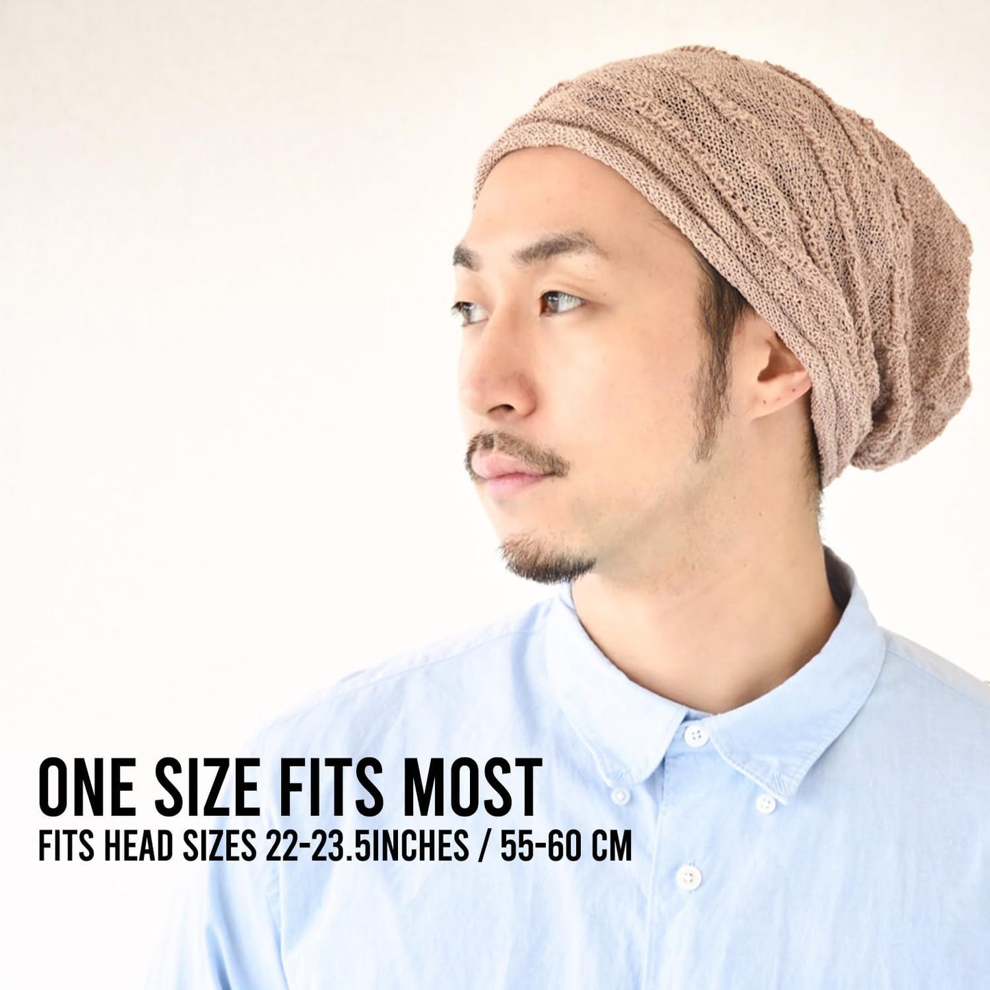 CHARM Mens Slouchy Summer Beanie - Womens Light-Weight Slouch Hat Cotton Cap