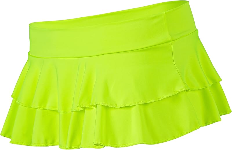 Pin Up Doll Mini Skirt, Pleated, Low Rise, Mini Skirts for Women, Available in Plaid, Neon and Plus Size, Micro Mini Skirts
