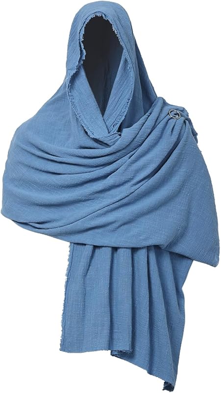 GRACEART Post Apocalyptic Shawl Scarf Shaman Cowl Medieval Costume Sash