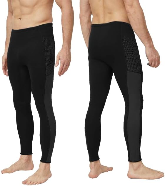 GoldFin Wetsuit Pants Men, 2mm Wetsuits Neoprene Pull-on Pants for Water Sports Diving Surfing Swimming Snorkeling