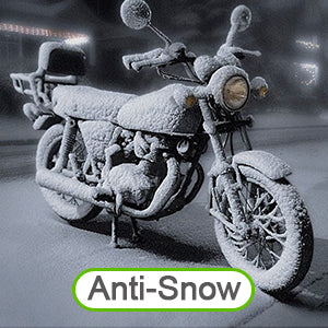 Motorcycle Cover All Season,Universal Weather Quality Waterproof Sun Outdoor Protection Scooter Shelter Tear Proof Night Reflective & Lock-Holes Storage Bag Fits up to 105" Motorcycles Vehicle