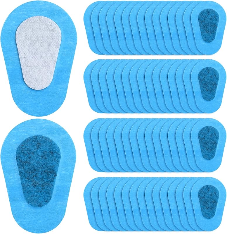Panitay 40 Pcs Adhesive Eye Patchesfor Men Disposable Eye PatchesLatex Free Adhesive Bandages(3 x 2 Inch,Blue)