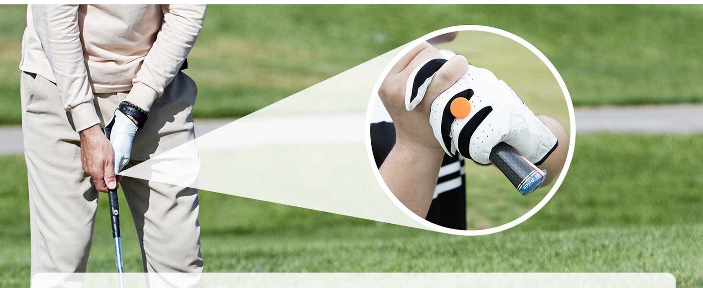 Golf Swing Trainer T Grip Aid, Golf Training Aid Correct Posture Club Swing Grip Pad, Golf Training Accessories - Golfer Beginner Accessories Tee Trainer