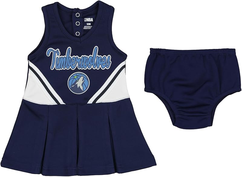 Outerstuff NBA Teams Girls Infants (12M-24M) & Toddlers (2T-4T) Cheerleader Set