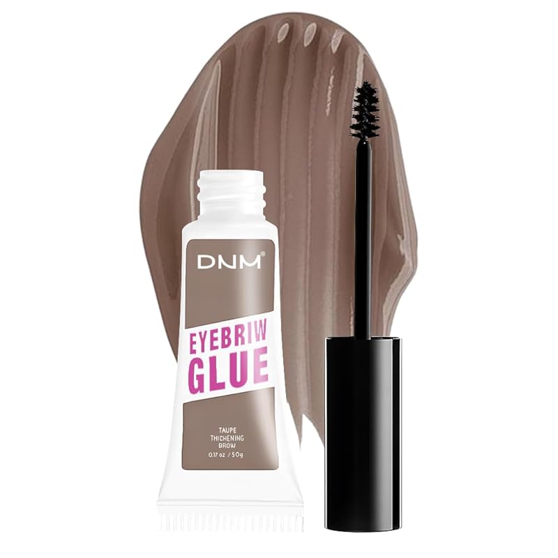 Tinted Thickening Eyebrow Mascara with Two Eyebrow Brushes,Brow Fast Sculpt,Waterproof,Transfer-proof,Eyebrow Tinting Kit- Cruelty Free - Light Medium Brown (1 Pack) (1Pc 01#Brown)