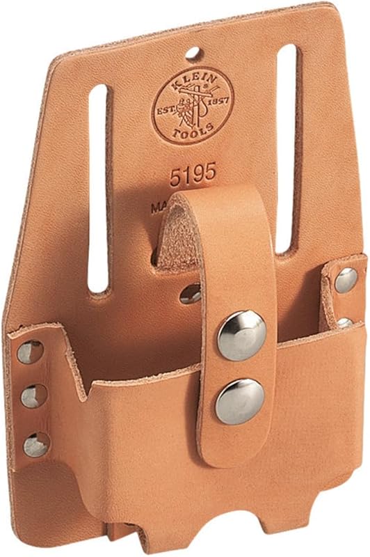 Klein Tools 5196 Tape Measure Holder, Leather, Large