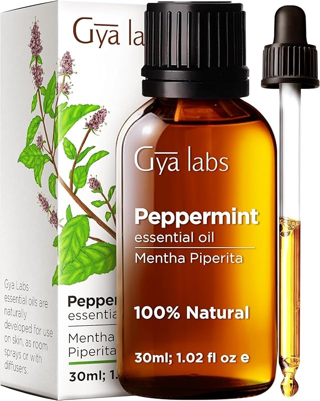 Gya Labs Rosemary Essential Oil for Hair - 0.34 Fl Oz - 100% Pure Natural Rosemary Oil for Diffuser, Skin, Scalp, Aromatherapy & Candle Making Scent