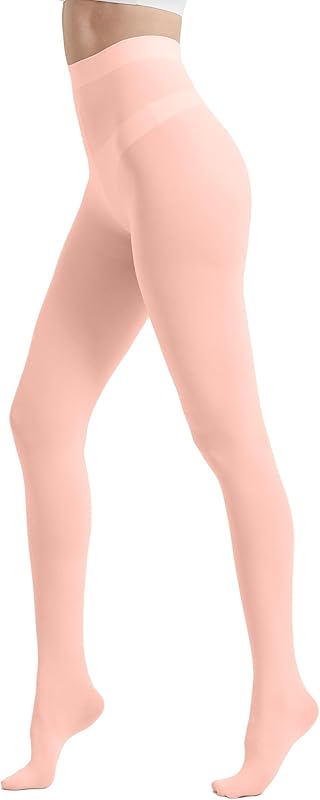80D Semi Opaque Tights for Women Stretchable High Waist Womens Stockings Soft Pantyhose with 20+ Colors - TrendyLookz