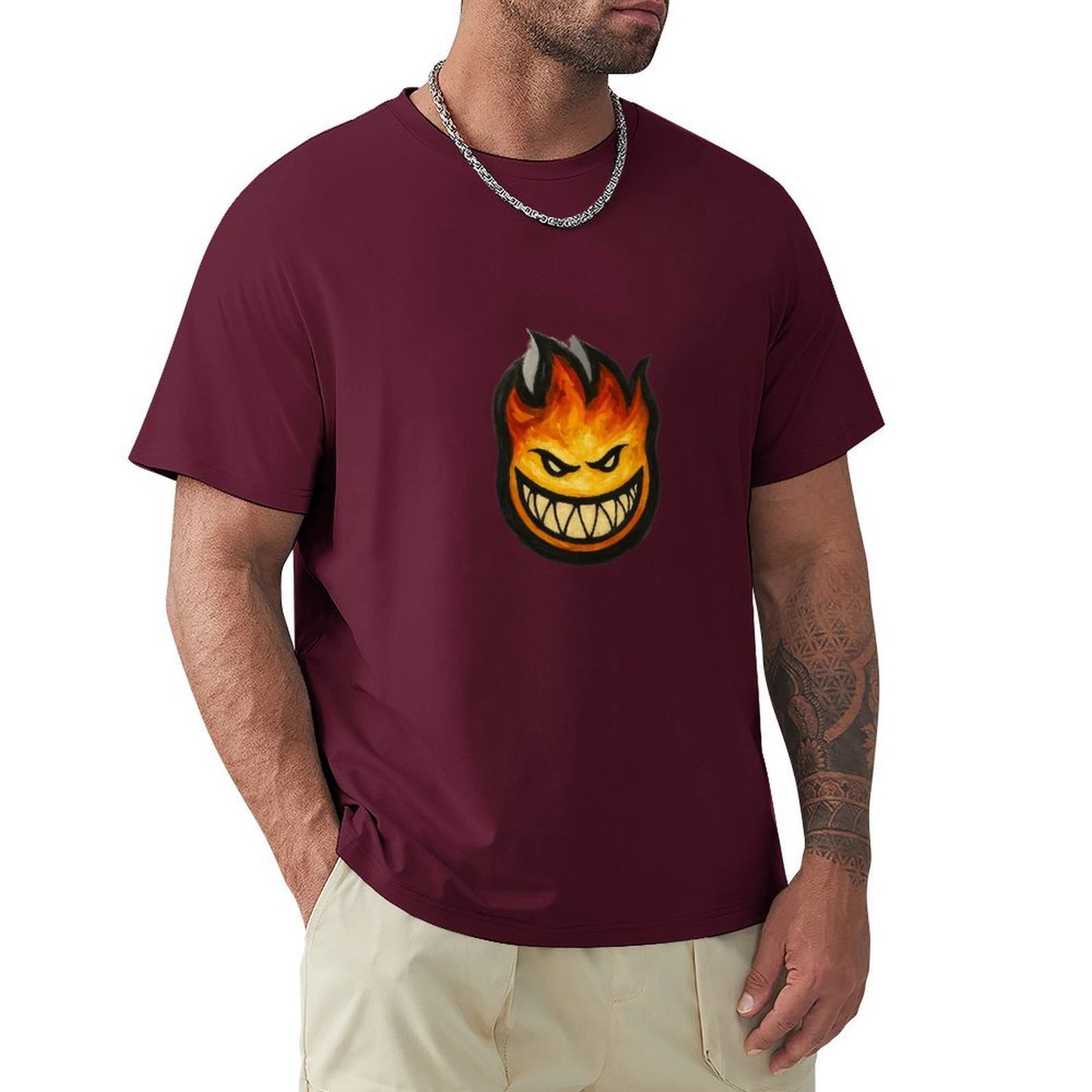 ,Men's Cotton Short-sleeved T-shirt, Breathable Loose-fitting Casual Summer Top, Suitable for Outdoor Activities and Daily Comfortable Wear,Men's T-shirt100%cottonz9ogpg503q3k