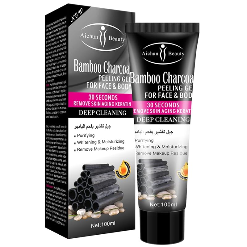 AICHUN BEAUTY Peeling Gel Face Body Removes Skin Aging Keratine Deep Cleaning Moisturizing Refresh Skin Smooth (ARABIC COFFEE PEELING GEL)