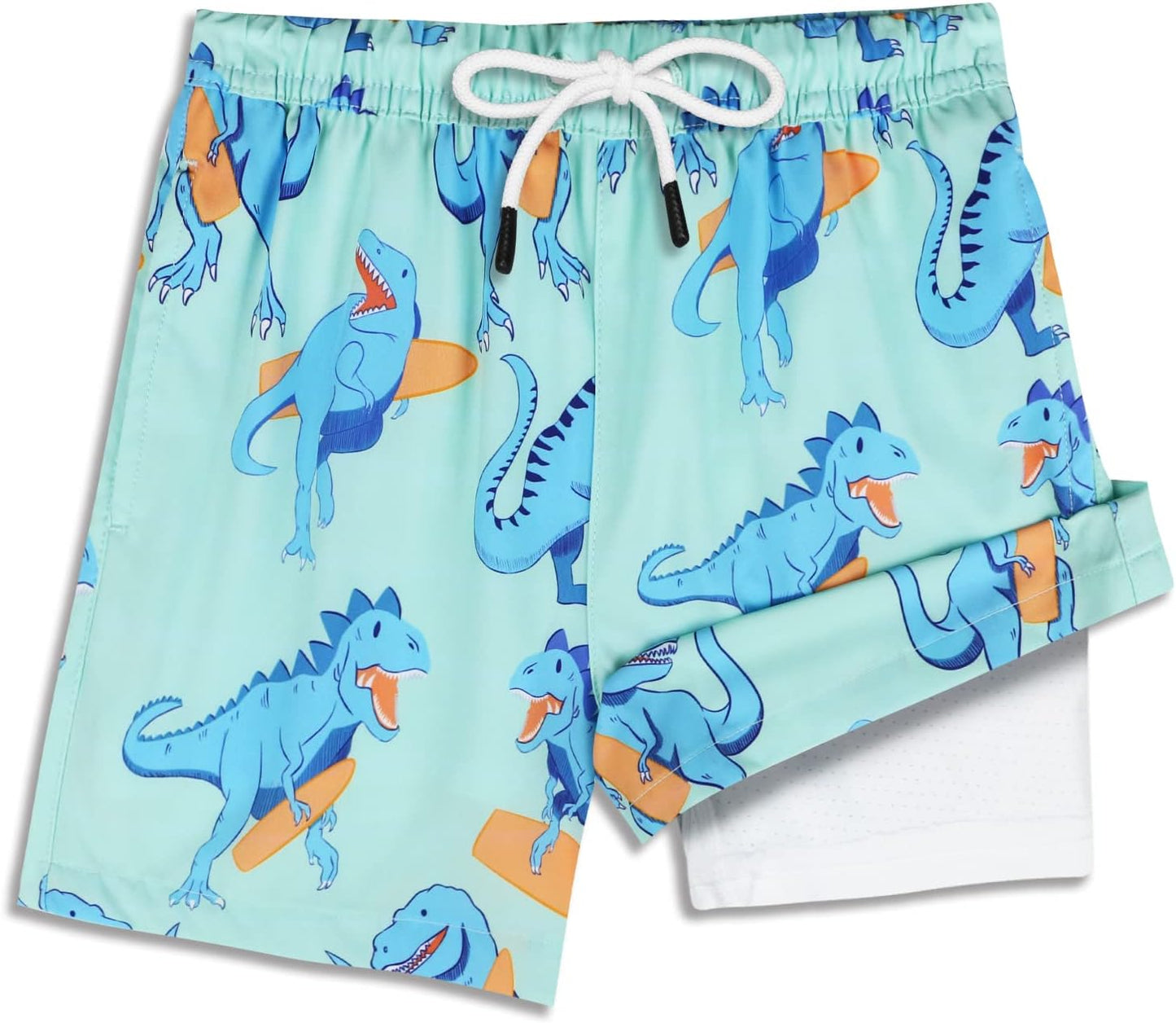 MILANKERR Toddler Boys Rash Guard Sets,Swim Trunks with Compression Liner UPF50+