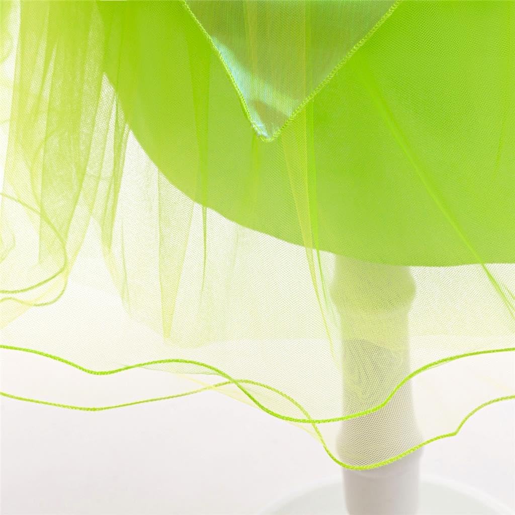 Dressy Daisy Green Fancy Fairy Halloween Costume Birthday Party Dress Up for Toddler Girls Size 2T to 10
