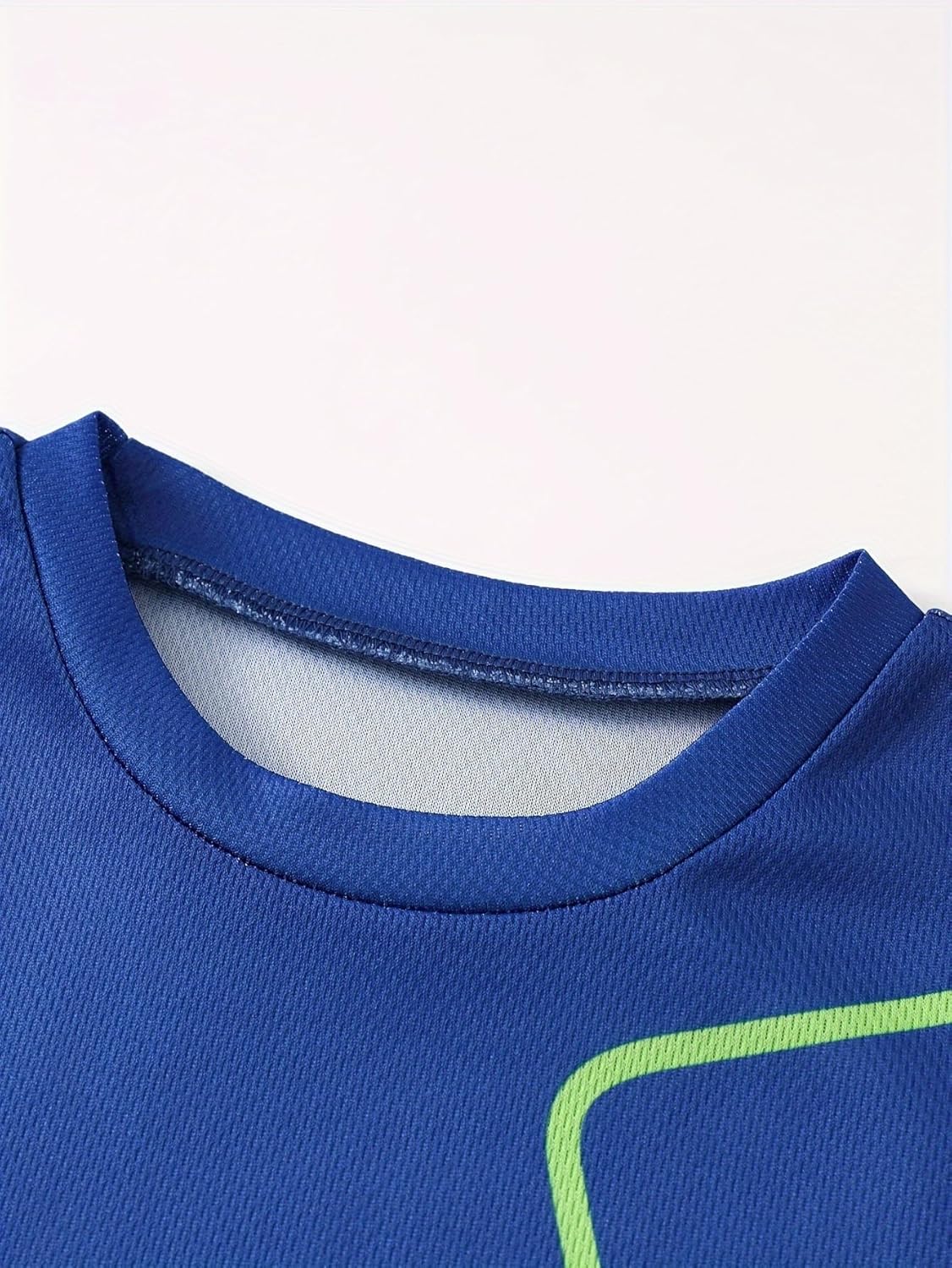 Boys' Active Shorts Set 6 Pieces T-Shirt and Quick Drying Shorts Summer Activewear Sets 4-12Y