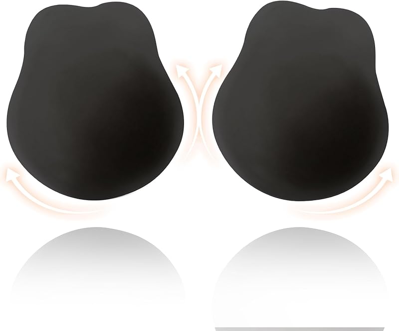 Sticky Bra – Push Up Adhesive Backless Strapless Bra for Women Reusable Silicone Nipple Covers