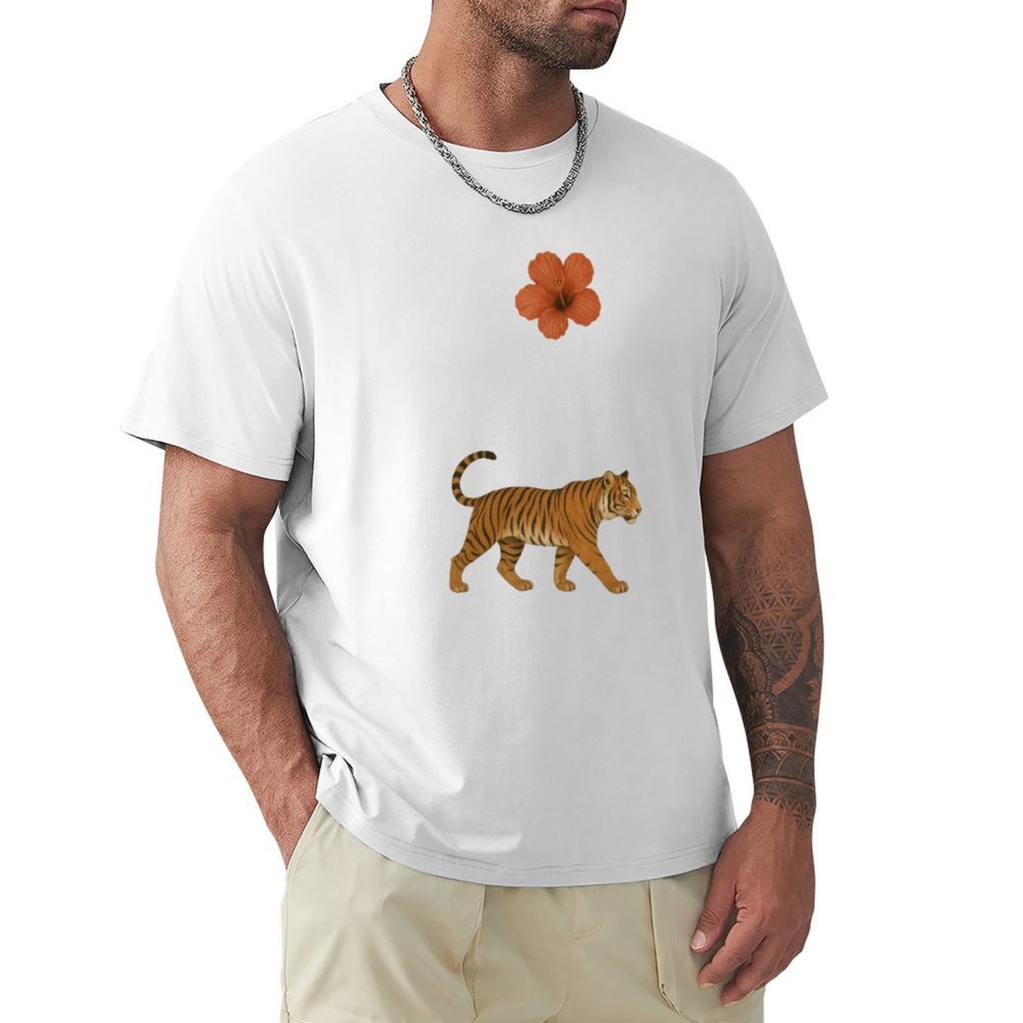 ,Men's Cotton Short-sleeved T-shirt, Breathable Loose-fitting Casual Summer Top, Suitable for Outdoor Activities and Daily Comfortable Wear,Men's T-shirt100%cottonz9ogjyd8pjtq
